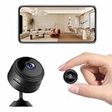 Mini Kamera 1080P Kleine Überwachungskamera WLAN Innen Überwachungs Kamera mit...