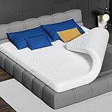 CloudÉtoile Matratzentopper 120x200cm Memory Foam - Bequeme Matratzen Topper...