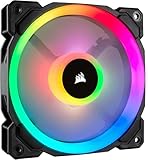 Corsair LL120 RGB LED PWM PC-Gehäuselüfter (120mm Dual Licht Loop RGB LED,...