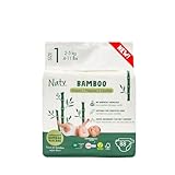 Naty Bamboo Baby Windeln aus Bambus-Viskose – Seidenweich, pflanzenbasierte...