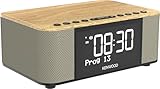 Kenwood CR-ST40DAB-M - Stereo Radiowecker mit 3 Weckzeiten, DAB+, UKW,...