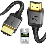 Silkland 10K 8K HDMI 2.1 Kabel 2m, Zertifiziertes HDMI®Kabel 4K@144Hz/120Hz...