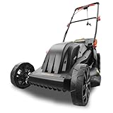 FUXTEC Elektro Rasenmäher FX-RME43, Elektromäher mit 43 cm Schnittbreite, 45 L...