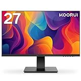 KOORUI 27 Zoll Monitor,Full HD (1920x1080), 75Hz, VA, 5ms, Augenpflege,...