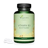 VITAMIN B3 Vegavero ® | 500 mg pro Kapsel hochdosiert | Energie und Nerven* |...