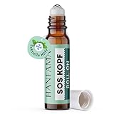 HANFAMA SOS Kopfweh Roll-On für einen klaren Kopf – mit Bio-Hanföl,...