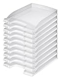 Leitz Briefkorb Flach A4, 10er Pack, Briefablage in Premium-Qualität,...