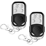 Fernbedienung Garagentor, 2 Stück 433 MHz Universal Fernbedienung Klonen,...