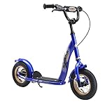BIKESTAR Roller Kinderroller Tretroller Kickscooter mit Luftreifen für Jungen...