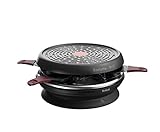 Tefal Raclette Neo Invent RE1820 | Praktisches rundes Raclette | Für 6 Personen...