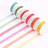 Vaessen Creative 11005-204 Organza Set Sommer, 6, 6 mm x 2 m Organzaband mit...