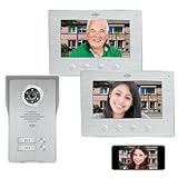 ELRO DV4000IP-2 WiFi-IP-Video-Türsprechanlage │ 2 Wohnungen │ 1080P...