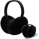 Naravisio Winterwarmer - Faltbare & Abnehmbare Ladies & Herren Earmuffs (Warme...