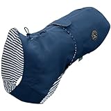 HUNTER Hunde-Regenmantel Milford, Farbe: blau, ergonomische Passform für...