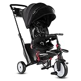 smarTrike 5501100 STR7 Urban 5500812-Dreirad, Schwarz