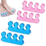 iLamvie 4-Teilige Zehentrenner Pediküre,Pediküre-Zehentrenner,Zehenspreizer...