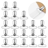 cobee 20 Stück Hosenträger-Clips, Metall Hosenträger Clips...