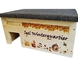 Nagerstore Igelhaus Igelhütte XXL mit Labyrintheingang Winterquartier...