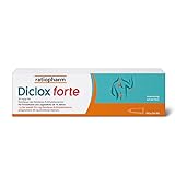 Diclox forte Schmerzgel von ratiopharm: Effektiv gegen Schmerzen. Mit 23,2 mg/g...