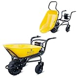 BAMATO Elektrische Schubkarre MTR-260 | Elektroantrieb | 280W Motorleistung |...