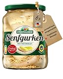 Spreewaldhof Senfgurken im Glas – 6x 670ml – Erntefrisch eingemacht nach...