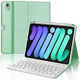 Tastatur für iPad Mini 7 (A17 pro) 2024/ iPad Mini 6 2021, Hülle Tastatur für...
