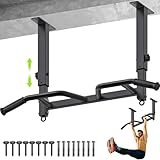 SELEWARE Klimzugststange Wand Klimmzugstange Decke -Pull Up Bar Klimmzugstange...