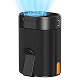 COZOME Tragbarer Ventilator Akku, Klein USB Waist Fan unter T-Shirt mit Clip,...