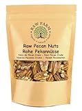 1 kg Rohe Pekannusskerne, frei von Gluten, Soja, reich an Ballaststoffen und...