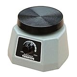 100W Elektrisch Gipsrüttler Rüttelplatte, 4'' Round Dental Lab Oszillator...