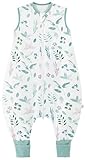 Chilsuessy Baby Sommerschlafsack mit Füßen 0.5 Tog Kleine Kinder Schlafsack...