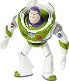 Mattel GGX33 - Toy Story 4 Buzz Lightyear Figur, 17 cm Spielzeug Action Figur ab...