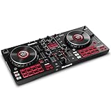 Numark Mixtrack Platinum FX - DJ Controller Pult mit 4-Deck Kontrolle,...