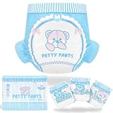 LittleForBig Erwachsenen Gedruckten Windeln 10 Stück - Potty Pants (Medium...