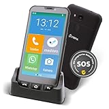 Olympia Neo Mini | Senioren Smartphone 5 Zoll Display | Notruftaste &...