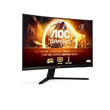 AOC Gaming CQ32G4VE - 32 Zoll QHD Curved Monitor, 180 Hertz, 0.5 ms, HDR10,...