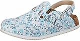 BIRKENSTOCK Damen Clogs Kay SL Birko-Flor schmal 38 EU Schmal blau