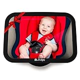 MyHappyRide Rücksitzspiegel fürs Baby, Bruchsicherer Auto-Rückspiegel für...
