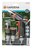 Gardena Premium Grundausstattung: Anschluss-Set mit Reinigungsspritze, mit...