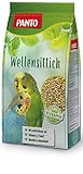 PANTO Wellensittichfutter mit Pluramin 5X 1 kg - artgerechte Saatenmischung für...