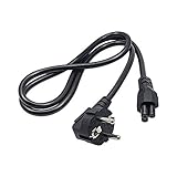 AKYGA AK-NB-08A Netzkabel für Laptop Notebook 3 Pin Polig IEC C5 / EU CEE 7/7...