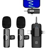 Kabelloses Lavalier Mikrofon, Professionelles Wireless Mikrofon für...