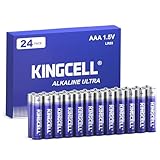 KINGCELL AAA Batterien 24 Stück, Maximum Power Alkaline Batterien AAA, 10 Jahre...