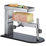 SPRING Raclette Ofen | Schweizer Raclette-Gerät | Edelstahl | stufenlos...