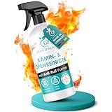 GLANZFAKTOR Kaminscheibenreiniger Spray (500ml) mit innovativer Anti-Ruß Formel...