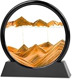 RCQD Sandbilder zum Drehen 3D Sanduhr - Sandbild Geschenke Sanduhr Deko 3d...