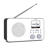 TechniSat VIOLA 2 C IR - tragbares Internetradio (DAB+, UKW, WLAN, 2.4 Zoll...