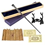 CJBIN Harry Potter Zauberstab, 39CM Harry Potter Stab aus Harz und Stahlkern,...