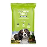 by Amazon - Leckerlis für Hunde - 20 Kaurollen mit Hühneraugen, 200 g