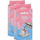 Lavazza Kaffee Crema e Gusto Delicato, gemahlener Bohnenkaffee (2 x 250g)